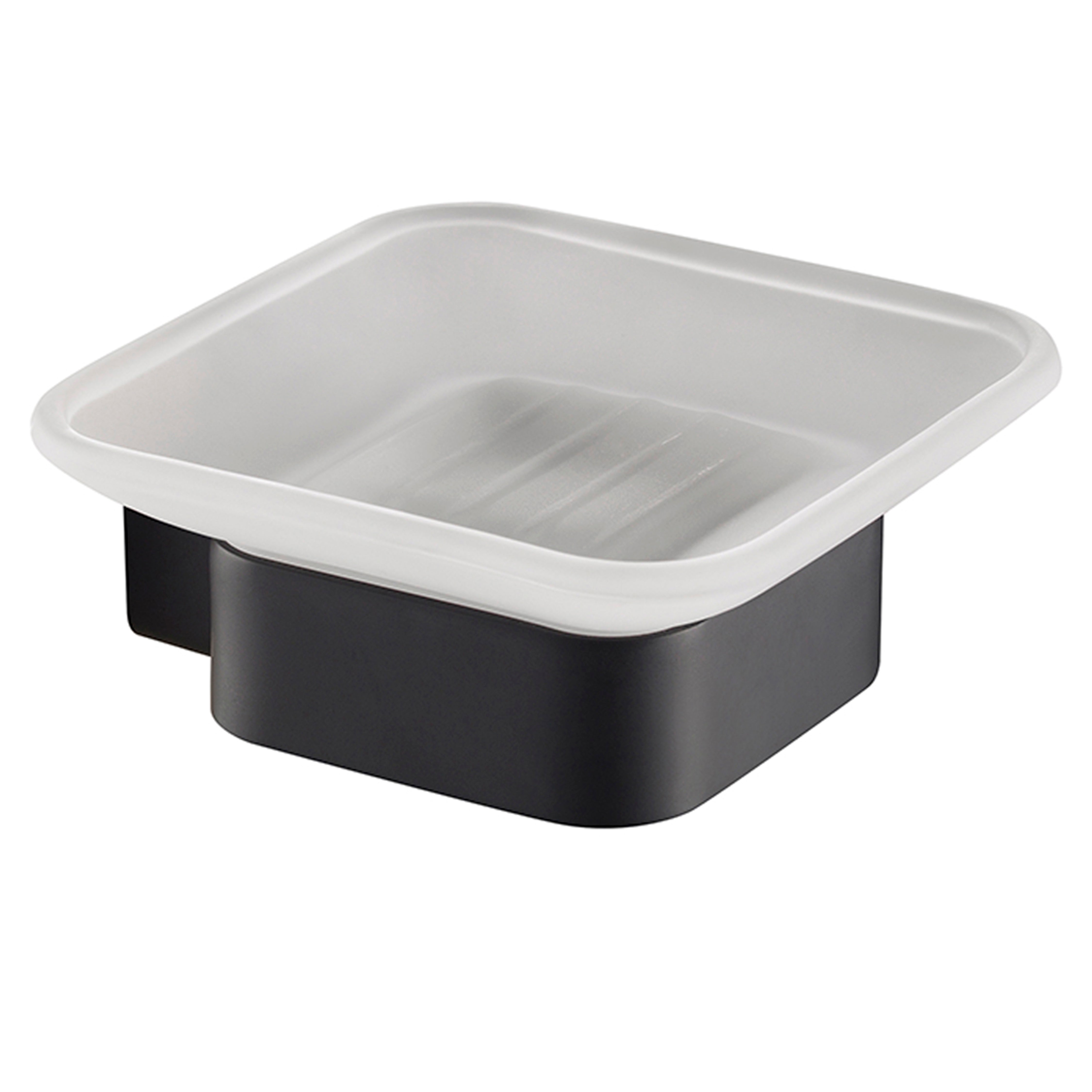 Soap Holder – Matte Black – BA02 602 04  - Shop at Home Craft Studio - 1
