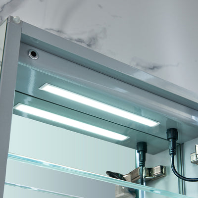 Spica – 24 Inch LED Medicine Cabinet  - Shop at Home Craft Studio - 9