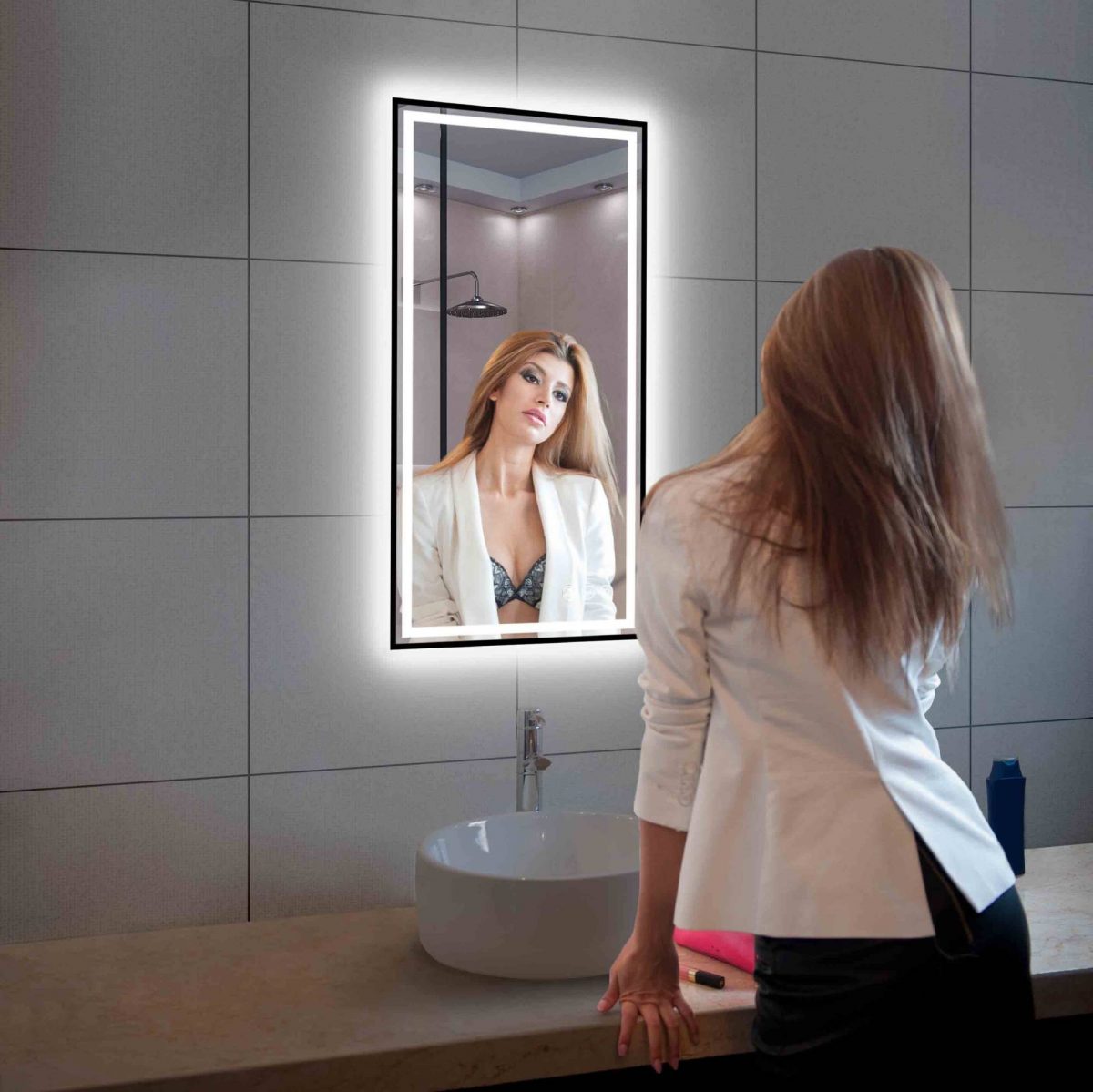 Stellar 18 Inch LED Mirror  - Shop at Home Craft Studio - 3
