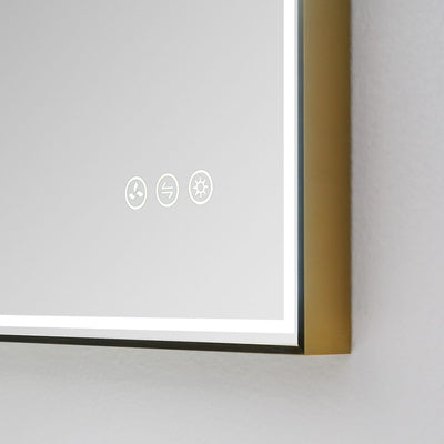 Stellar 24 Inch LED Mirror  - Shop at Home Craft Studio - 12