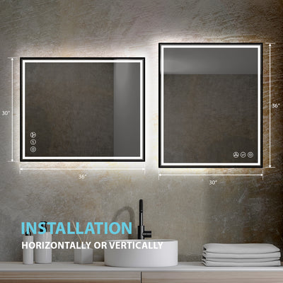 Stellar 30 Inch LED Mirror  - Shop at Home Craft Studio - 4