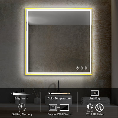 Stellar 36 Inch LED Mirror  - Shop at Home Craft Studio - 3