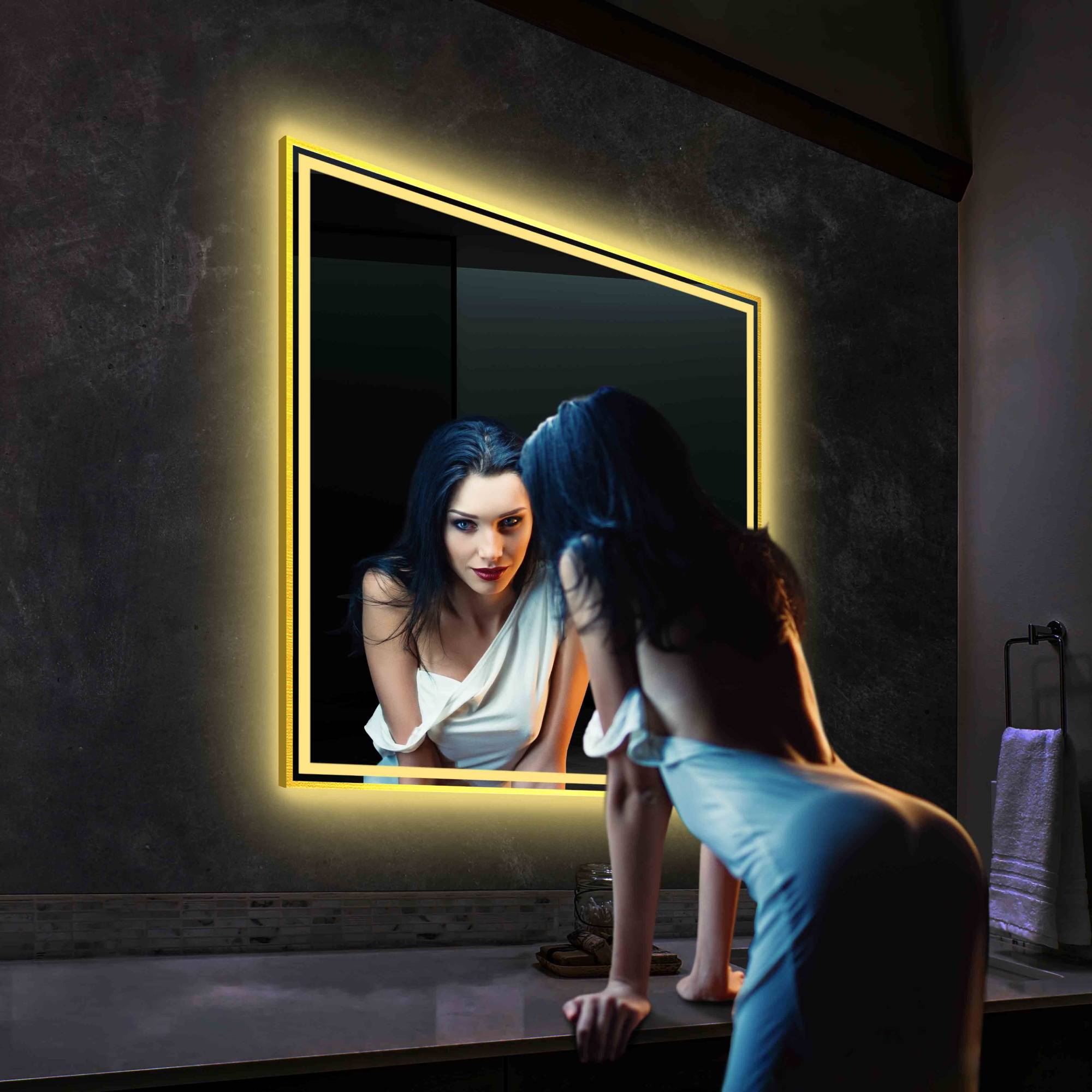 Stellar 36 Inch LED Mirror  - Shop at Home Craft Studio - 11