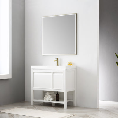 Stellar 36 Inch LED Mirror  - Shop at Home Craft Studio - 2
