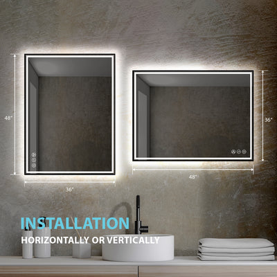 Stellar 48 Inch LED Mirror  - Shop at Home Craft Studio - 4