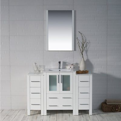 Sydney 48 Inch Vanity with Side Cabinet  - Shop at Home Craft Studio - 1