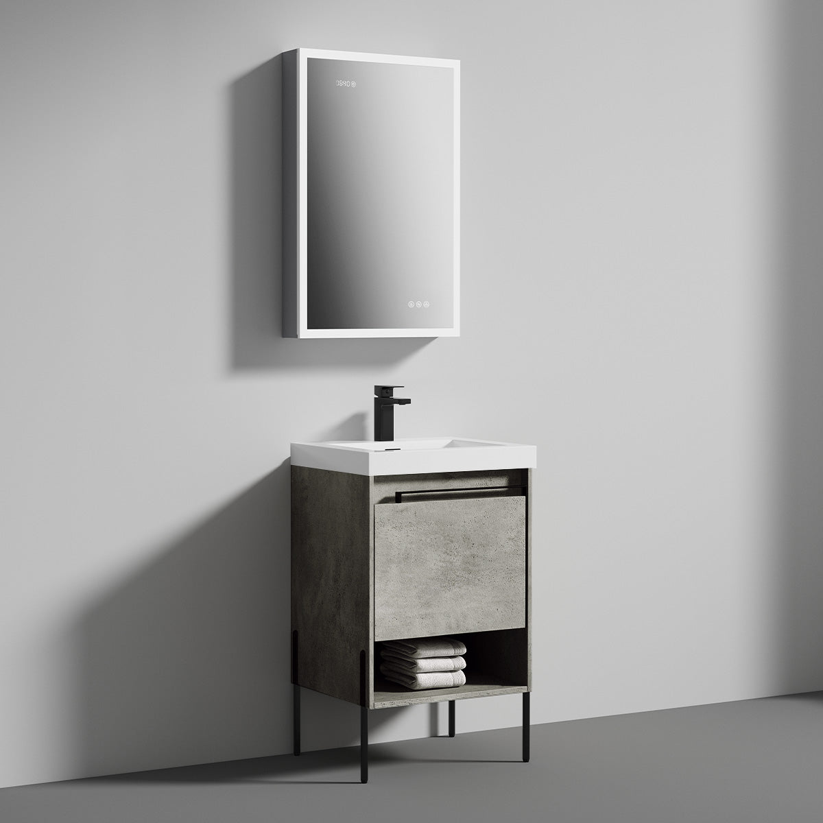 Turin 20″ Vanity  - Shop at Home Craft Studio - 2