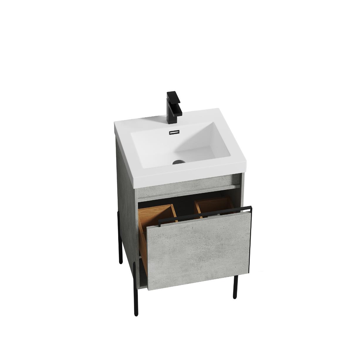 Turin 20″ Vanity  - Shop at Home Craft Studio - 9