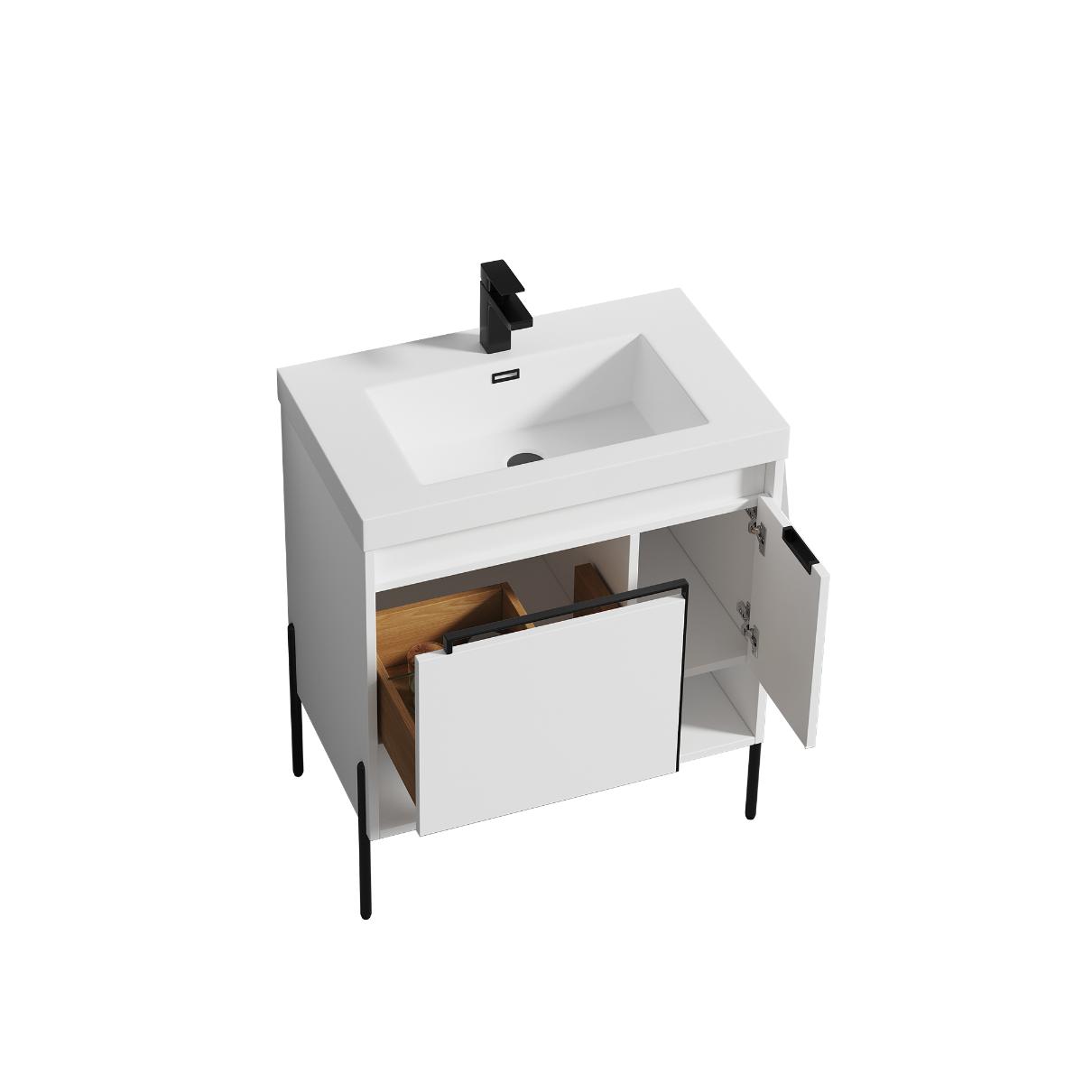 Turin 30″ Vanity  - Shop at Home Craft Studio - 10