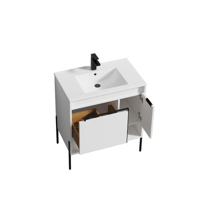 Turin 30″ Vanity  - Shop at Home Craft Studio - 15