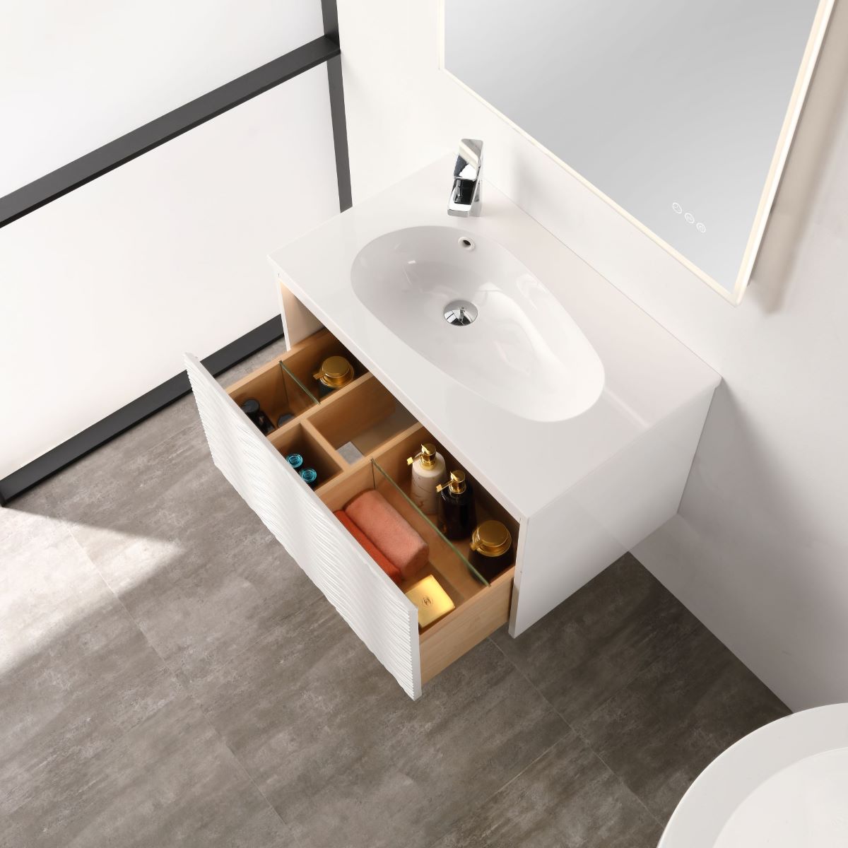 Voyage 30″ Vanity (LED Illuminated) With Regular Sink is Coming…  - Shop at Home Craft Studio - 3