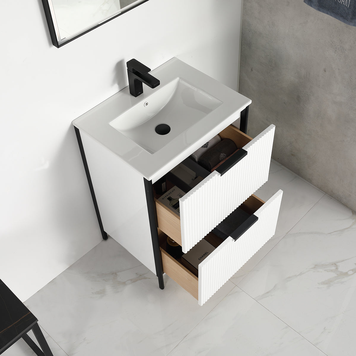 Zurich 24″ Vanity  - Shop at Home Craft Studio - 4