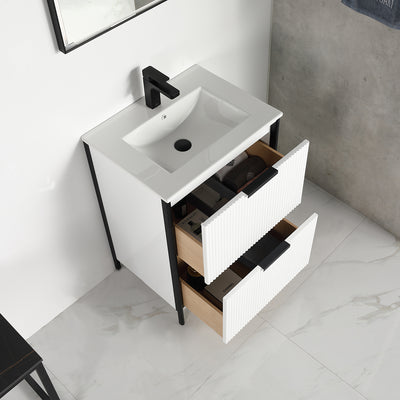 Zurich 24″ Vanity  - Shop at Home Craft Studio - 4