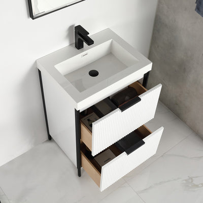 Zurich 24″ Vanity  - Shop at Home Craft Studio - 12
