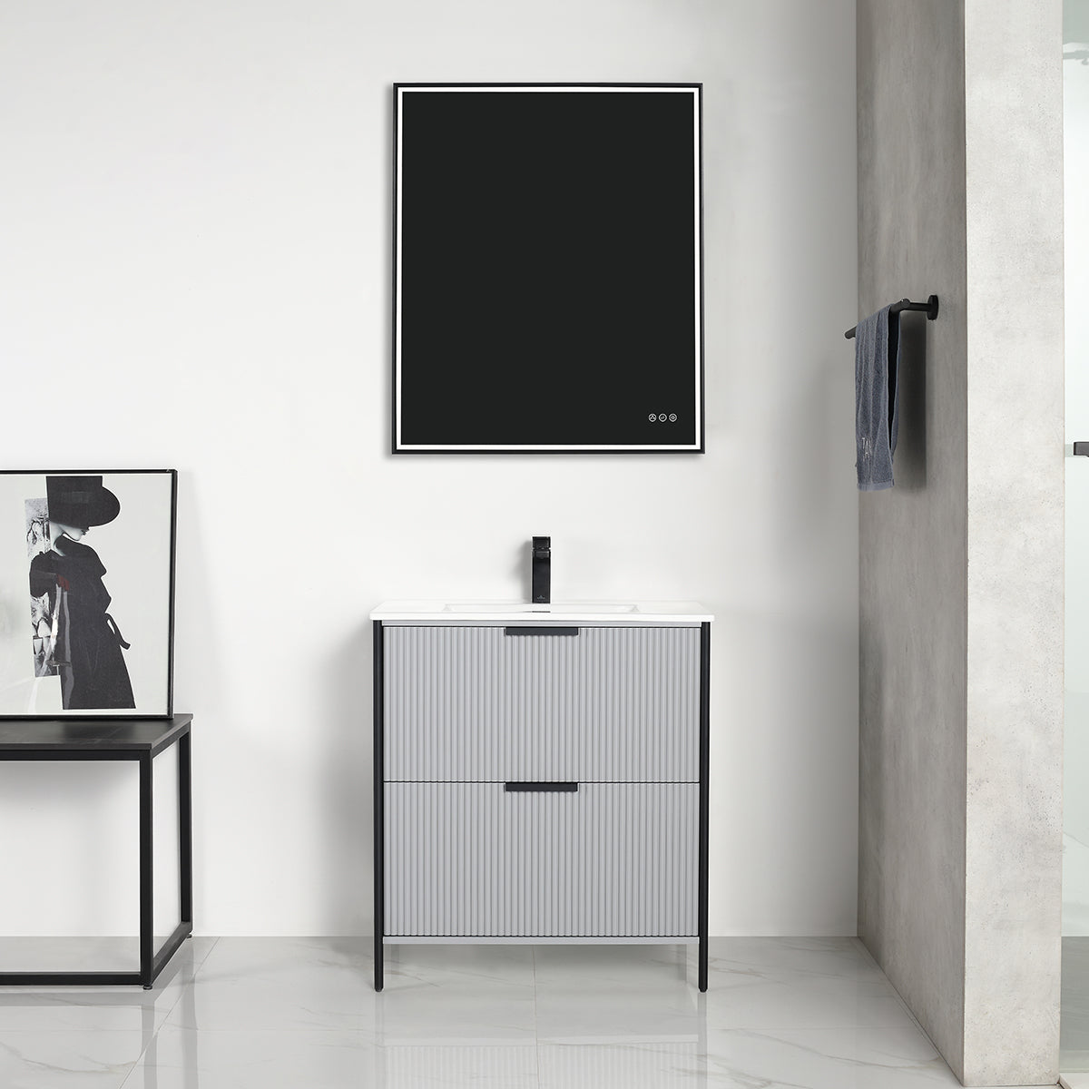 Zurich 30″ Vanity  - Shop at Home Craft Studio - 1