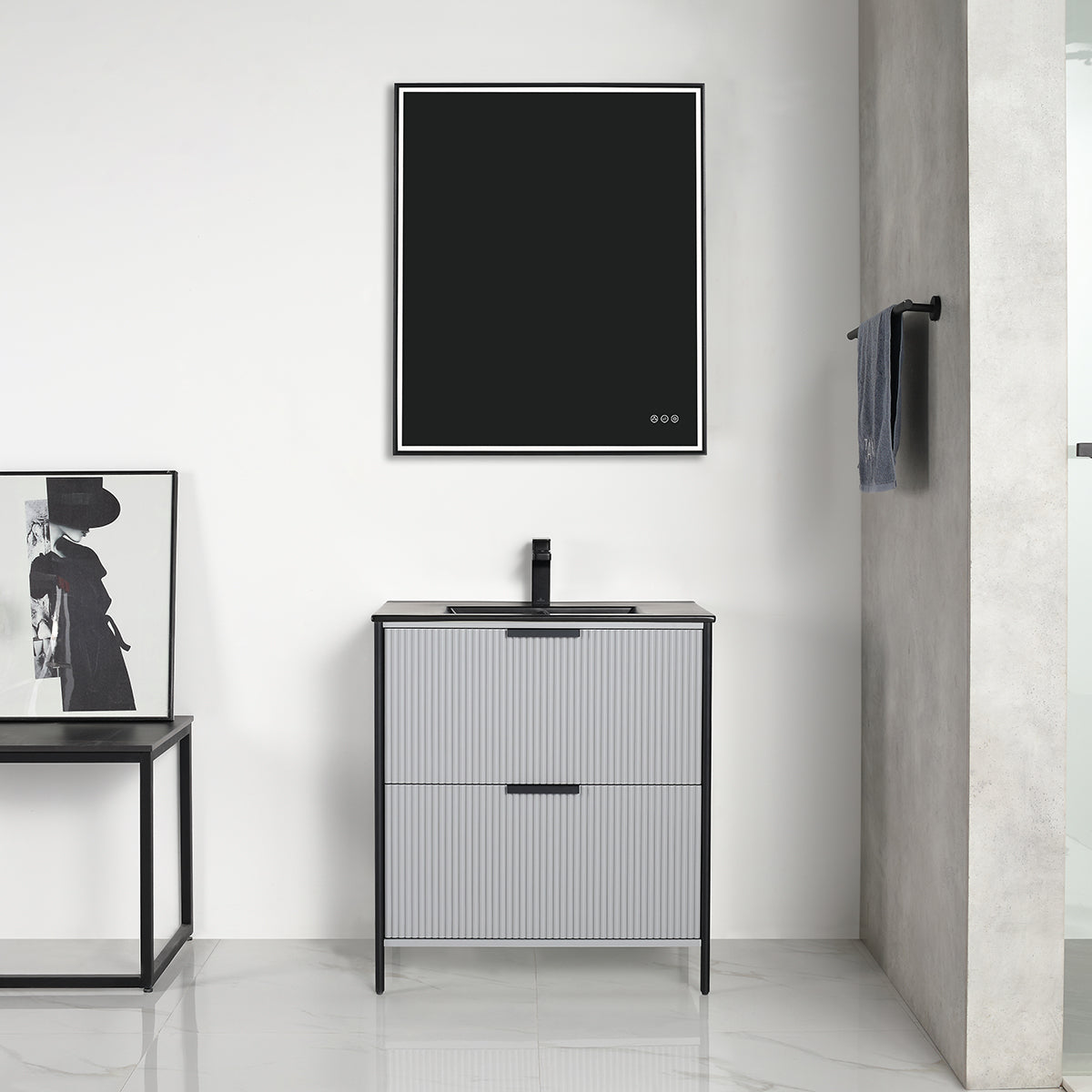Zurich 30″ Vanity  - Shop at Home Craft Studio - 3