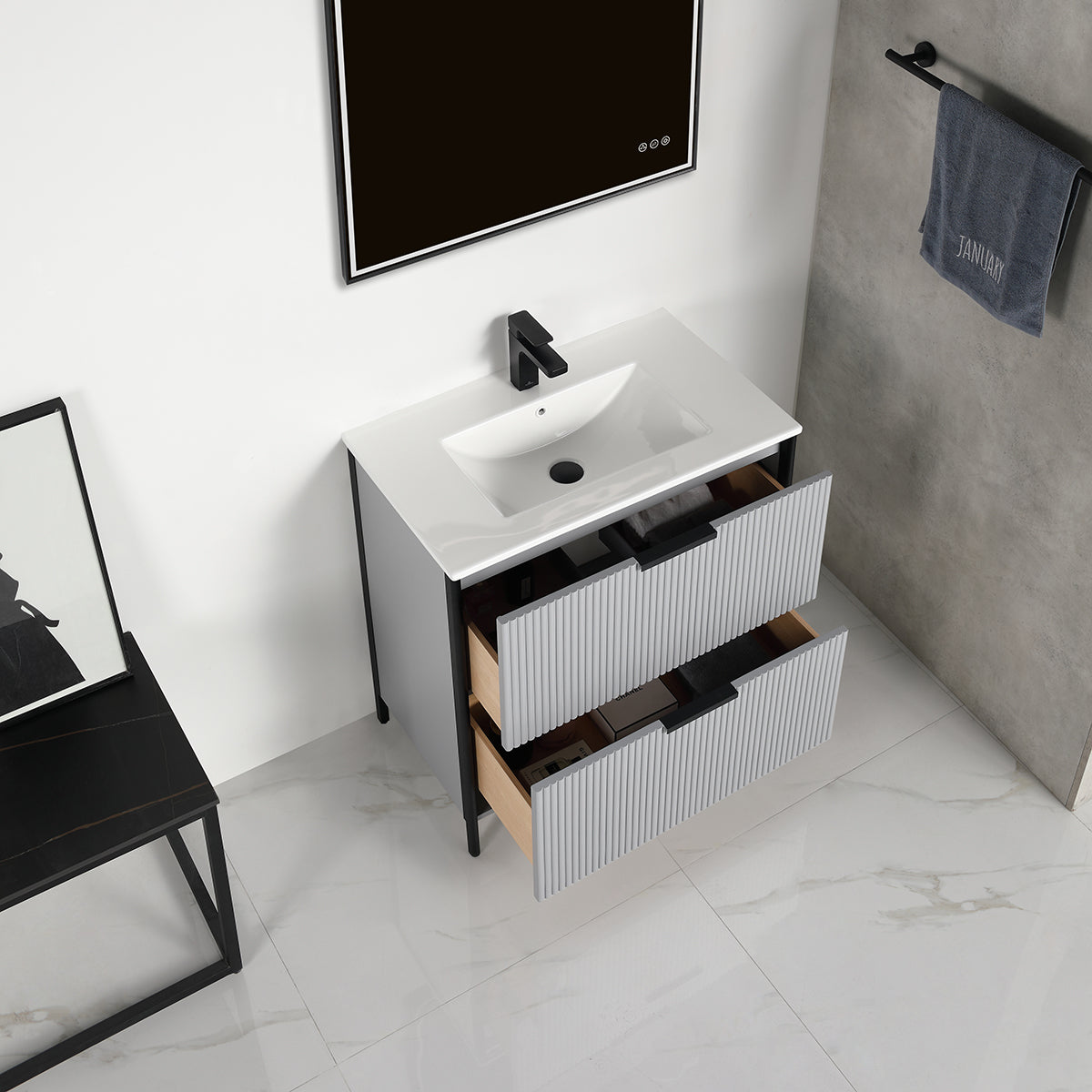 Zurich 30″ Vanity  - Shop at Home Craft Studio - 13