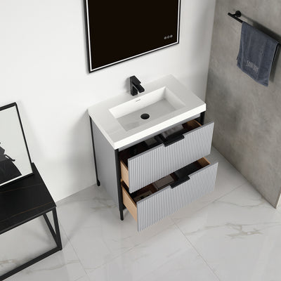 Zurich 30″ Vanity  - Shop at Home Craft Studio - 16