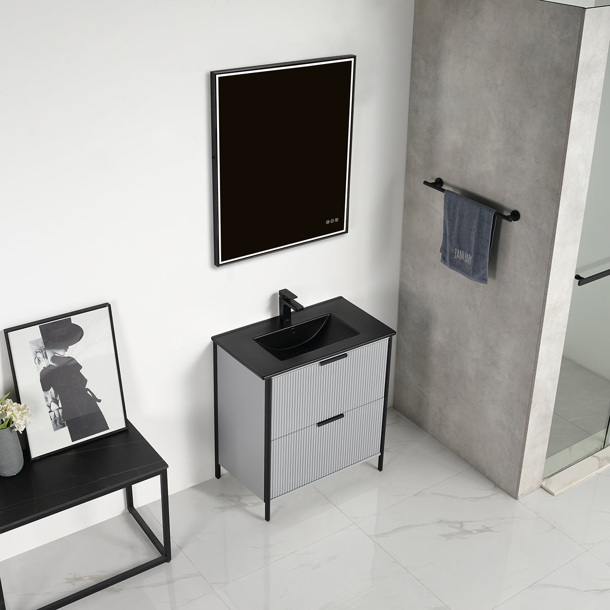 Zurich 30″ Vanity  - Shop at Home Craft Studio - 8