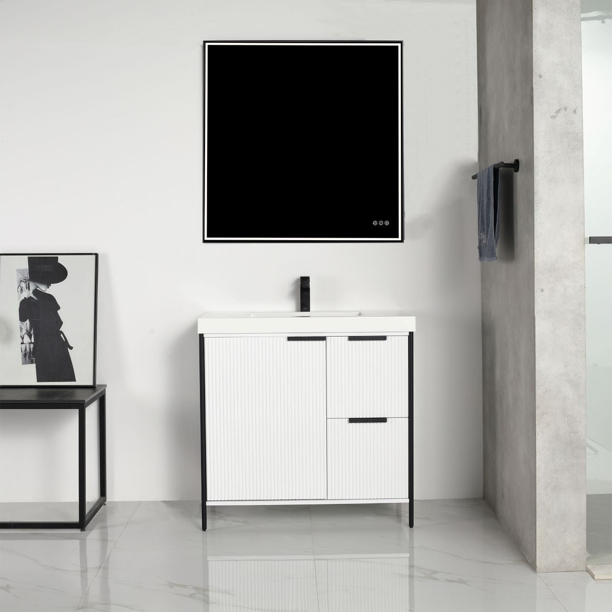 Zurich 36″ Vanity  - Shop at Home Craft Studio - 1