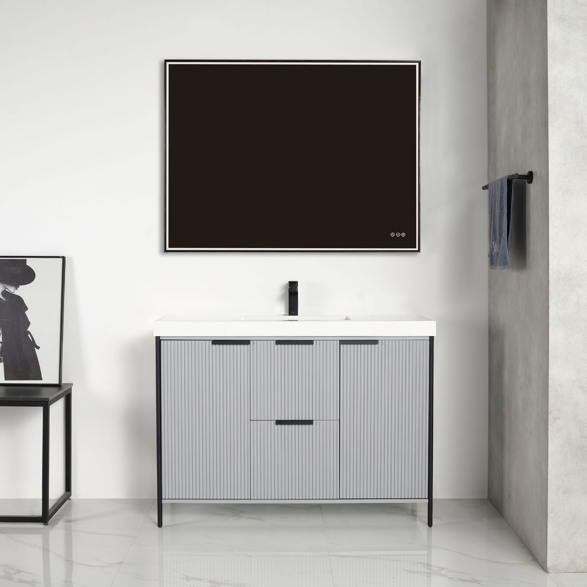 Zurich 48″ Vanity  - Shop at Home Craft Studio - 1