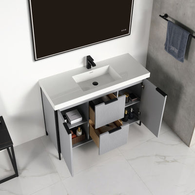 Zurich 48″ Vanity  - Shop at Home Craft Studio - 5