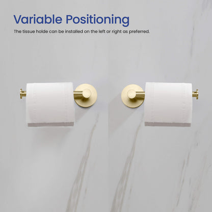 Halo 5-Piece Bathroom Hardware Set - C-CBA14-5-1