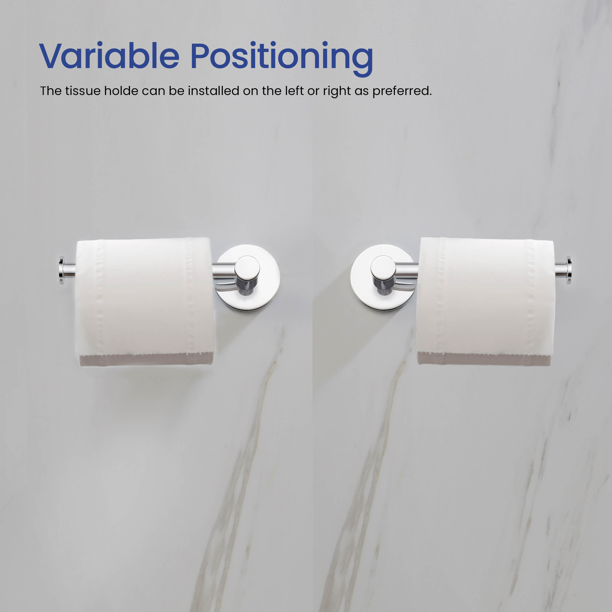 Halo 5-Piece Bathroom Hardware Set - C-CBA14-5-1