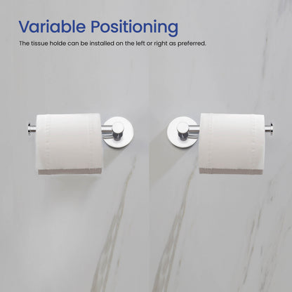 Halo 5-Piece Bathroom Hardware Set - C-CBA14-5-1