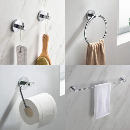 Halo 5-Piece Bathroom Hardware Set - C-CBA14-5-2