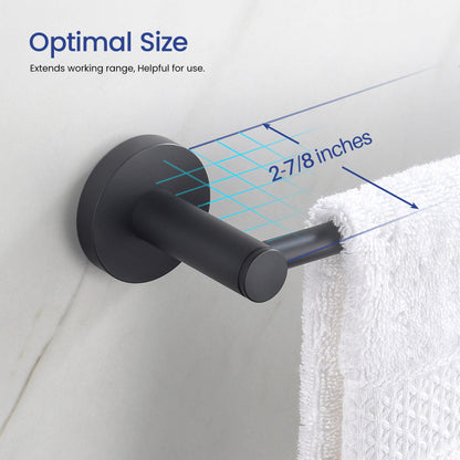 Halo 5-Piece Bathroom Hardware Set - C-CBA14-5-1