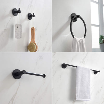 Halo 5-Piece Bathroom Hardware Set - C-CBA14-5-3
