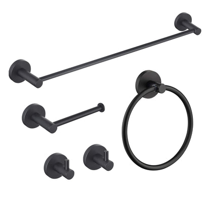 Halo 5-Piece Bathroom Hardware Set - C-CBA14-5-3