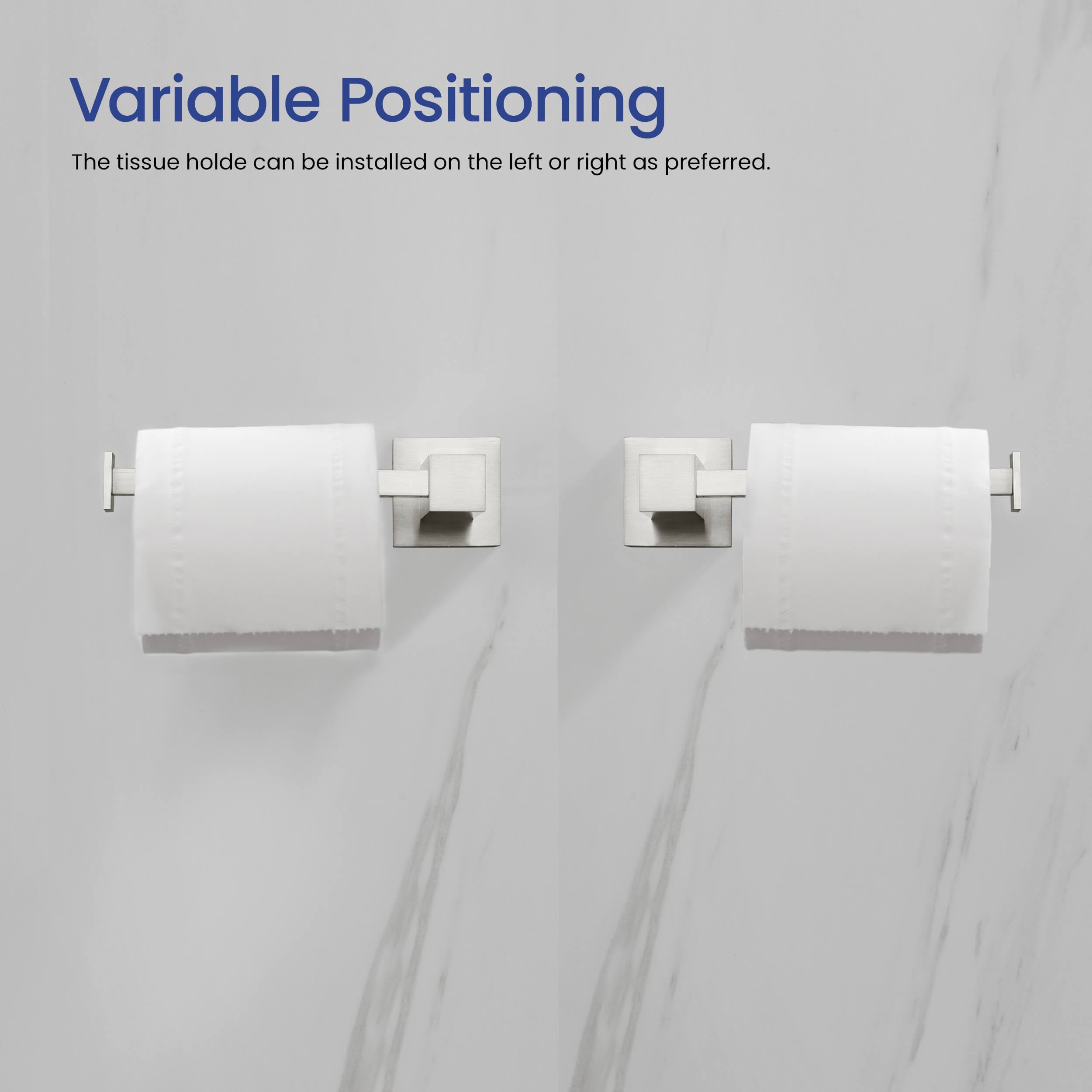 Quadra 2-Piece Bathroom Hardware Set - C-CBA15-2-2