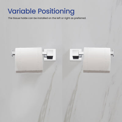 Quadra 2-Piece Bathroom Hardware Set - C-CBA15-2-2