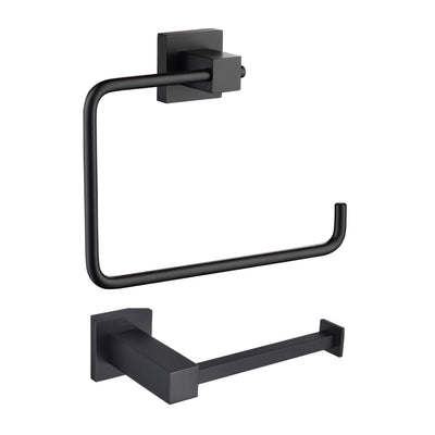 Quadra 2-Piece Bathroom Hardware Set - C-CBA15-2-2