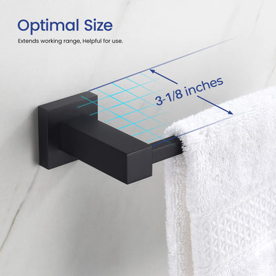 Quadra 5-Piece Bathroom Hardware Set - C-CBA15-5-2