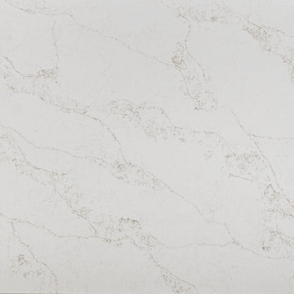 7524 Golden Sky surface with warm gold veins on a white polished background, ideal for elegant interiors.