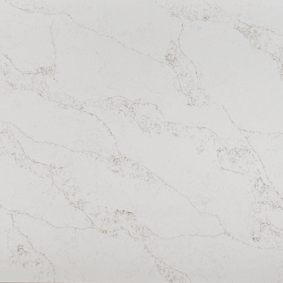 7524 Golden Sky surface with warm gold veins on a white polished background, ideal for elegant interiors.
