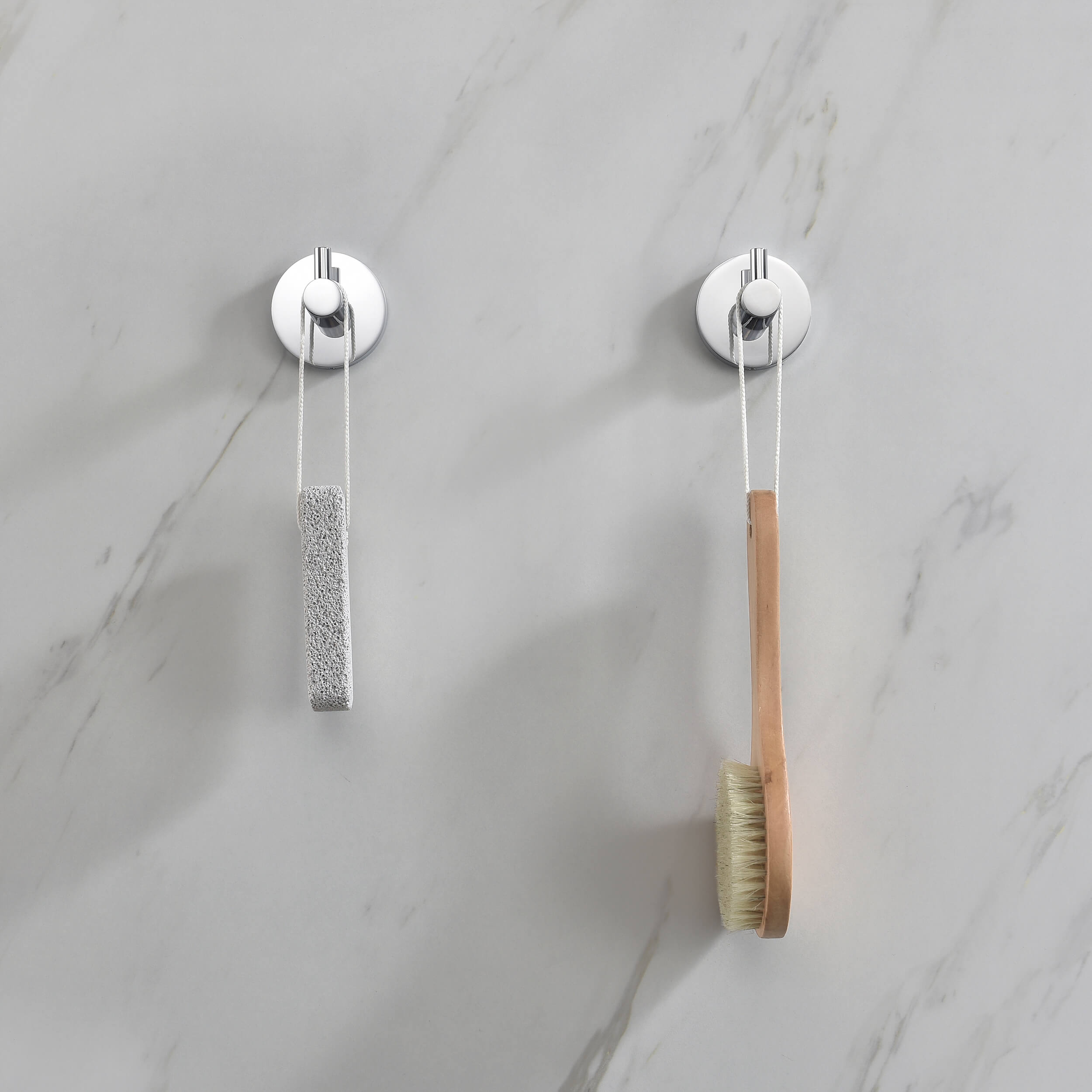 Halo Bathroom Towel & Robe Hook 3 Count - CBA-1401 - 3PC