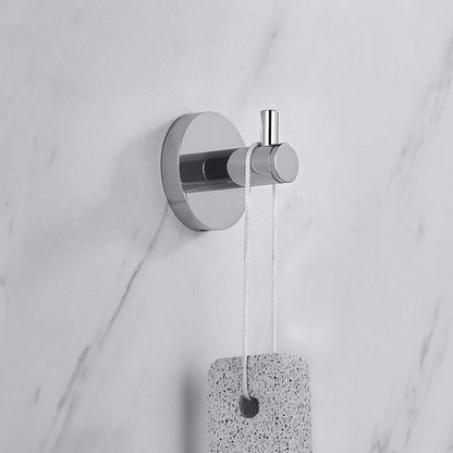 Halo Bathroom Towel & Robe Hook 3 Count - CBA-1401 - 3PC