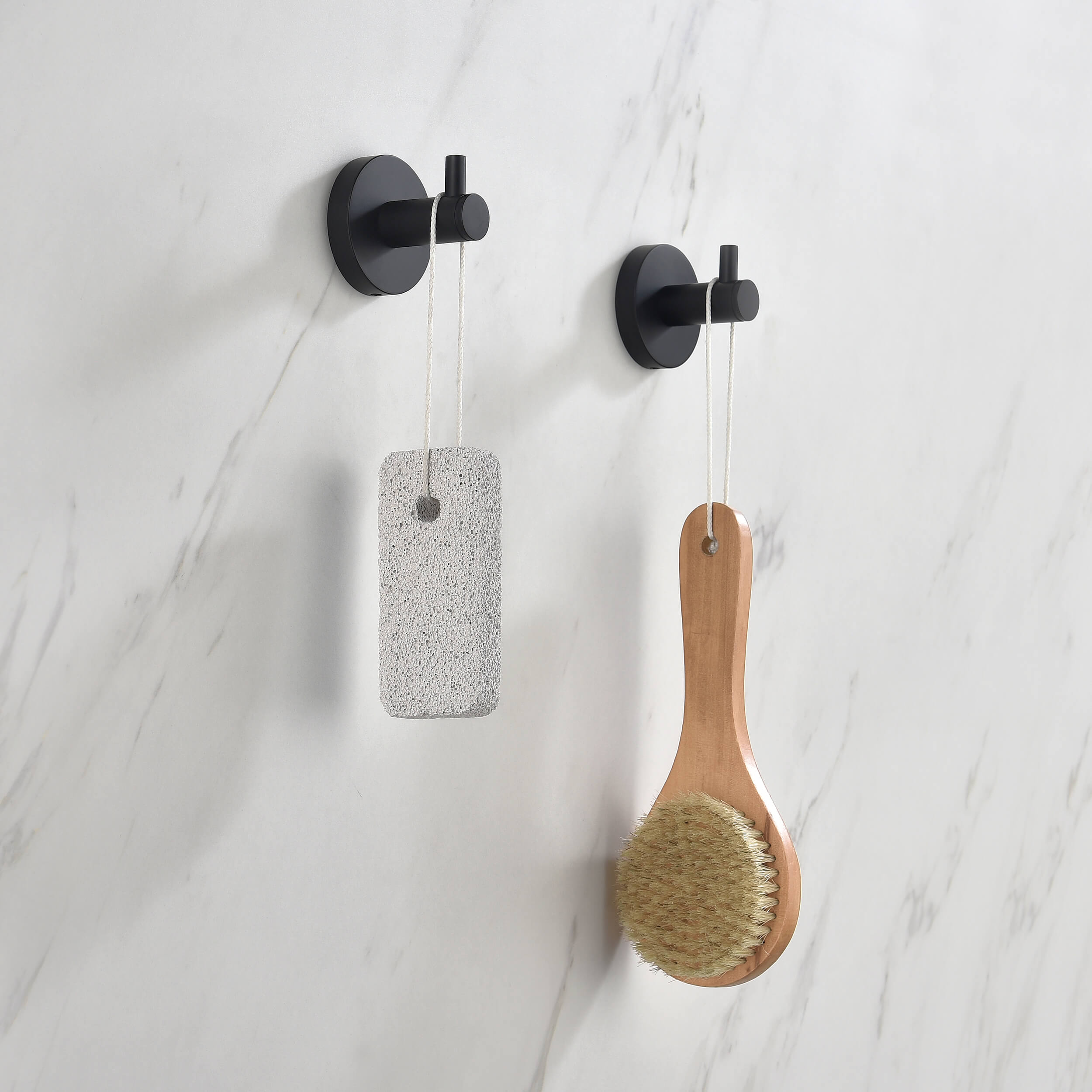 Halo Bathroom Towel & Robe Hook 3 Count - CBA-1401 - 3PC