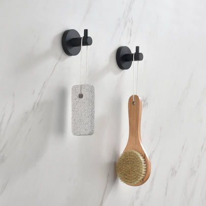 Halo Bathroom Towel & Robe Hook 3 Count - CBA-1401 - 3PC