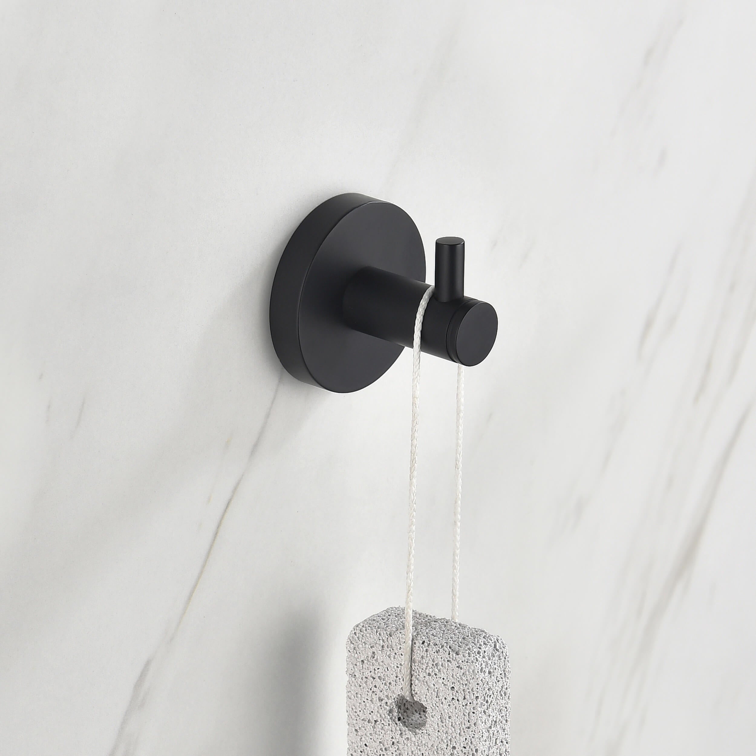 Halo Bathroom Towel & Robe Hook 3 Count - CBA-1401 - 3PC