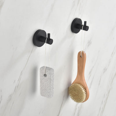 Halo Bathroom Towel & Robe Hook 3 Count - CBA-1401 - 3PC