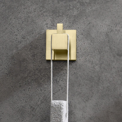 Quadra Bathroom Towel & Robe Hook 2 Count - CBA-1501-2PC
