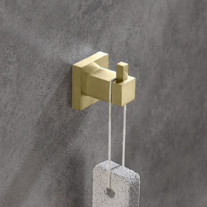 Quadra Bathroom Towel & Robe Hook - CBA-1501