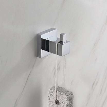 Quadra Bathroom Towel & Robe Hook - CBA-1501