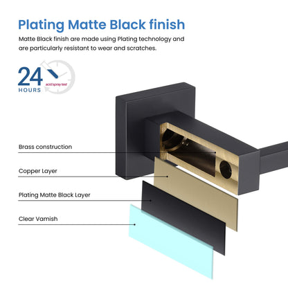 Quadra Bathroom Toilet Paper Holder - CBA-1502