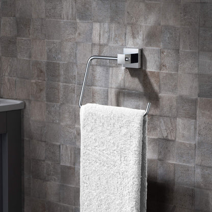 Quadra Bathroom Towel Ring - CBA-1506